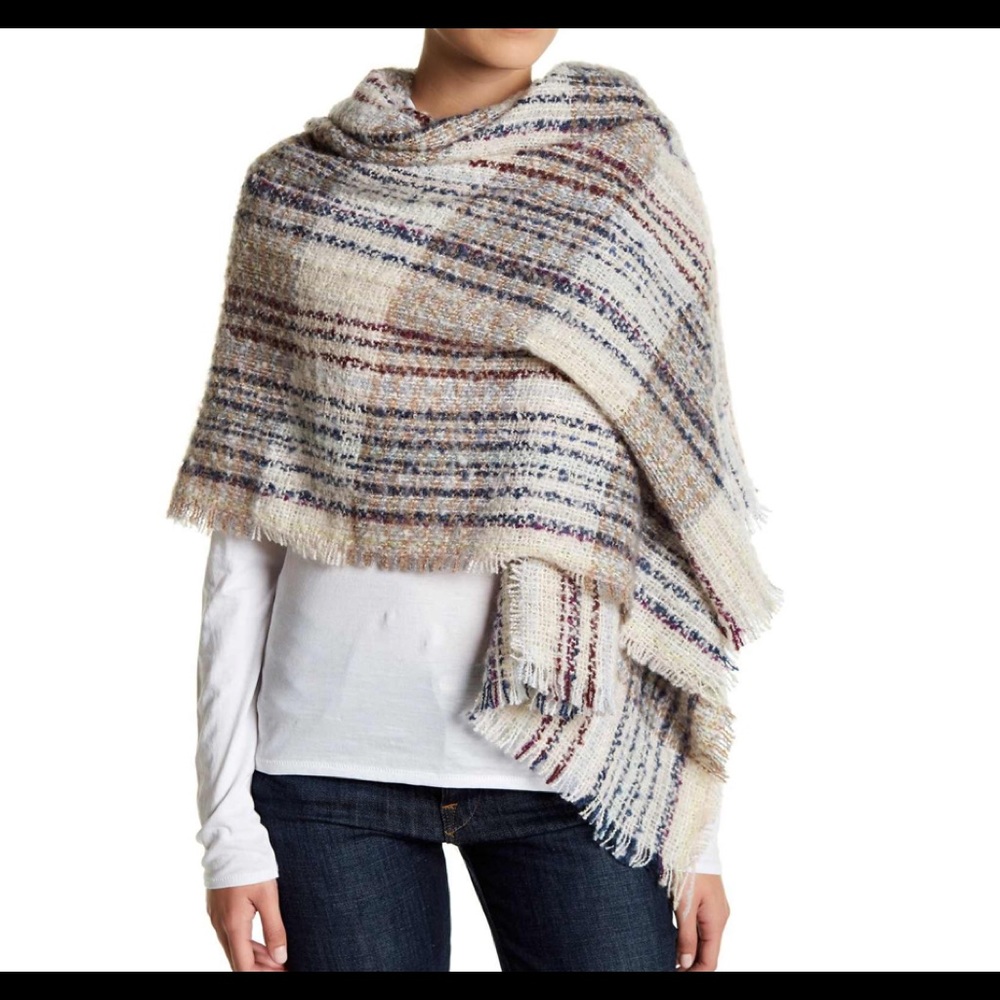 Blanket scarf wrap, new